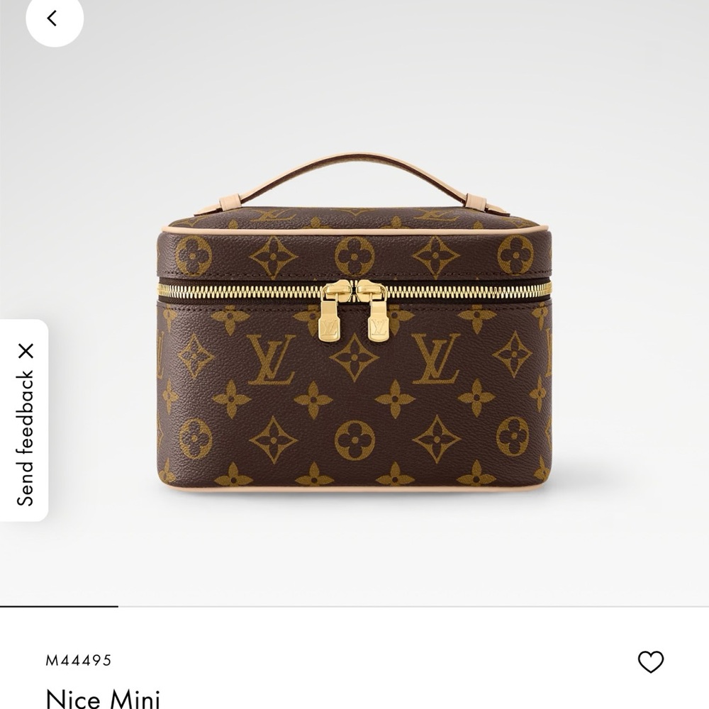 Louis Vuitton Brown Monogram Vanity Case